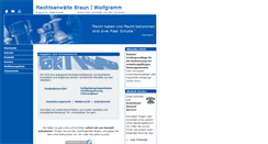 Desktop Screenshot of anwalt-in-rostock.de